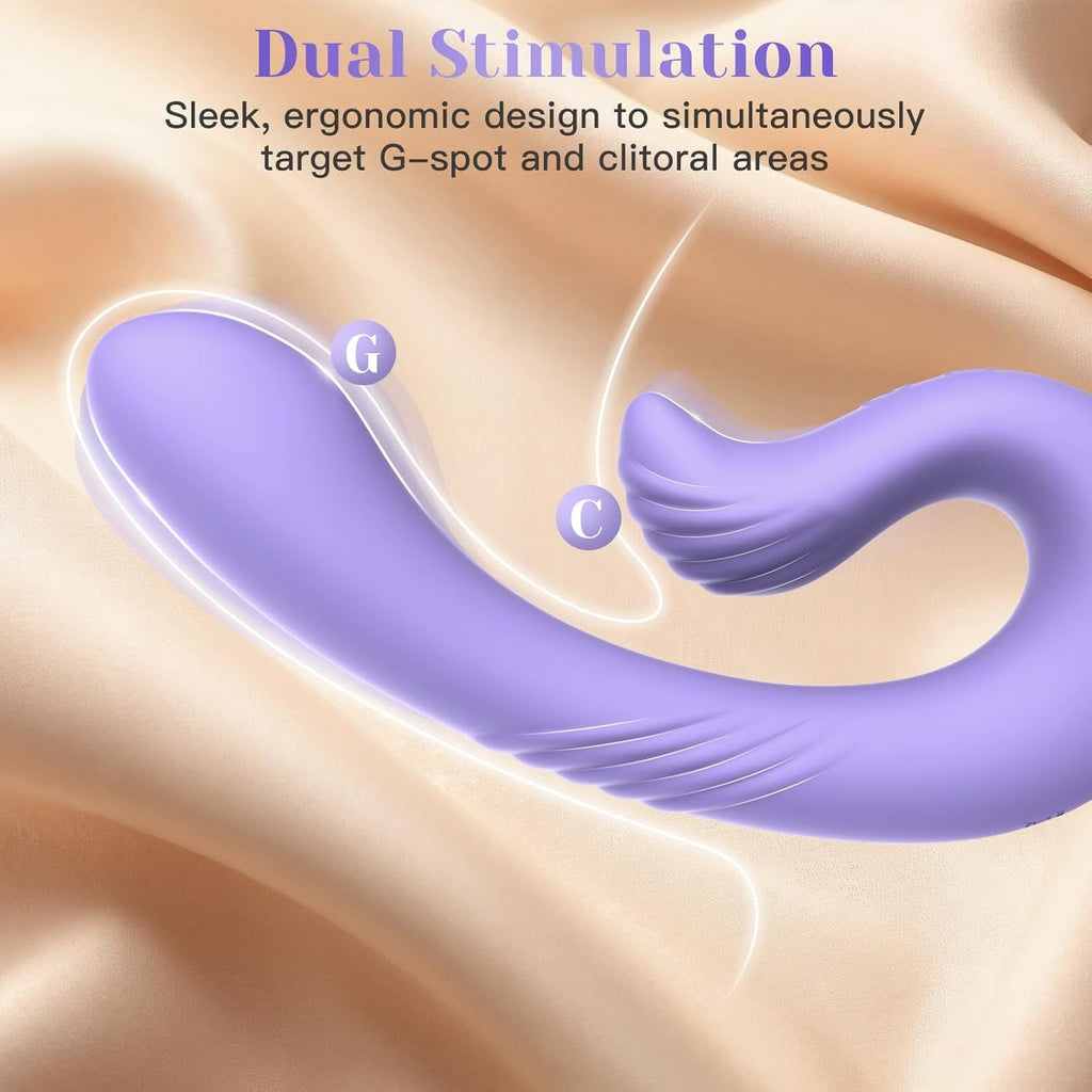 SilkNest Dual-Motor Remote Control Rabbit Vibrator