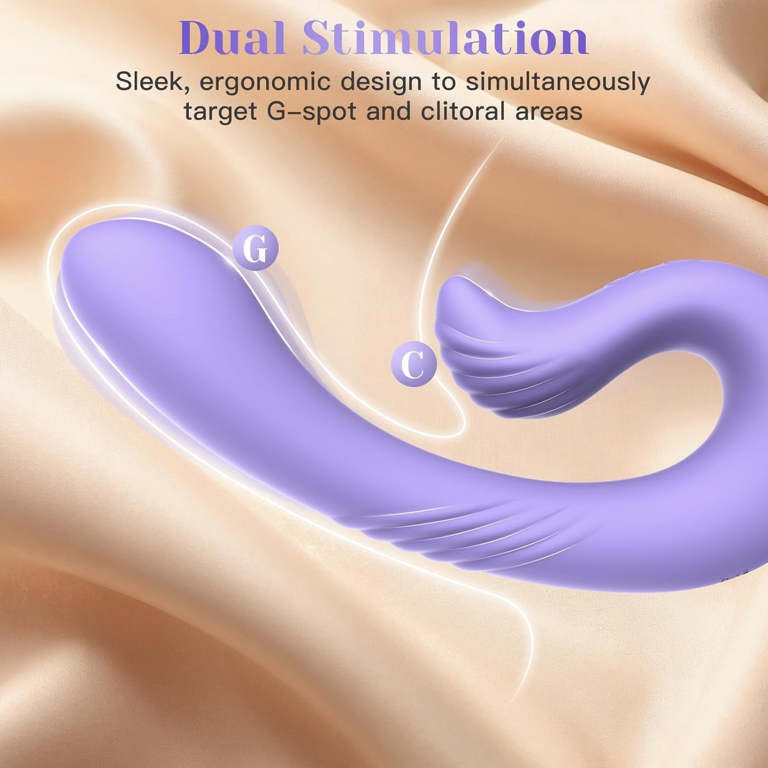 SilkNest Dual-Motor Remote Control Rabbit Vibrator