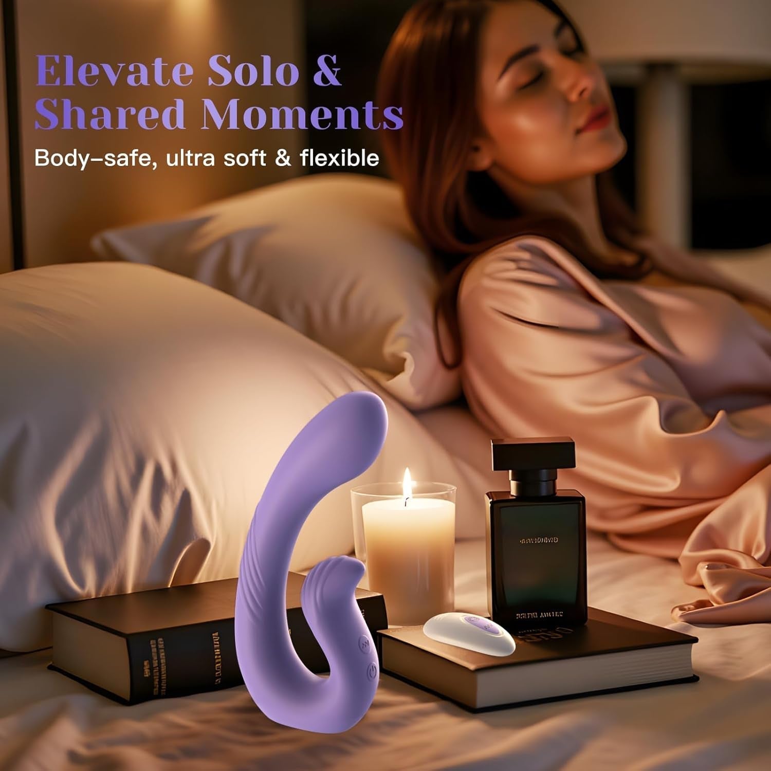 SilkNest Dual-Motor Remote Control Rabbit Vibrator