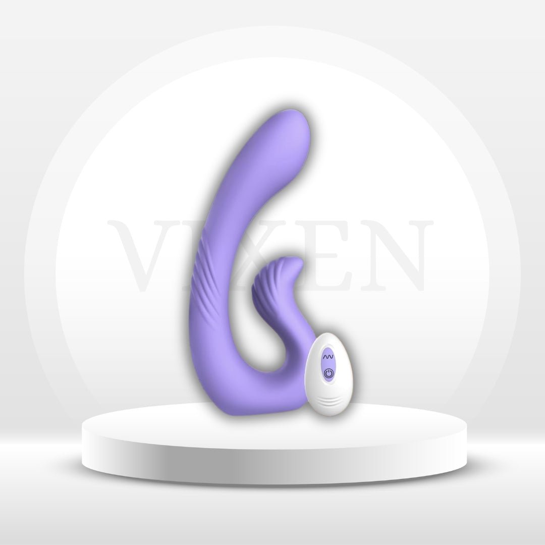 SilkNest Dual-Motor Remote Control Rabbit Vibrator