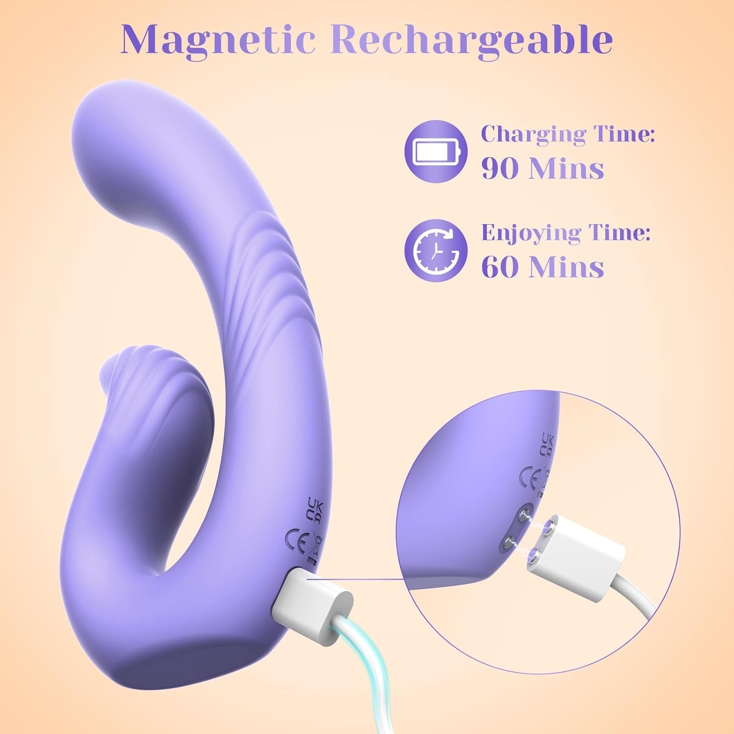 SilkNest Dual-Motor Remote Control Rabbit Vibrator