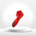 SilkWhisper LCD Mini Clit & Nipple Wand Vibrator