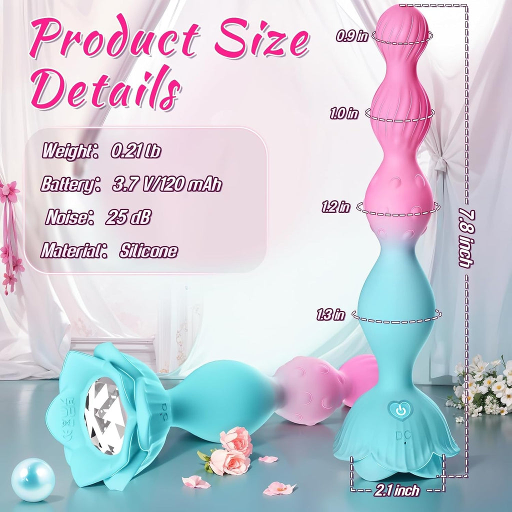 SirenLine Vibrating Anal Beads & Prostate Massager