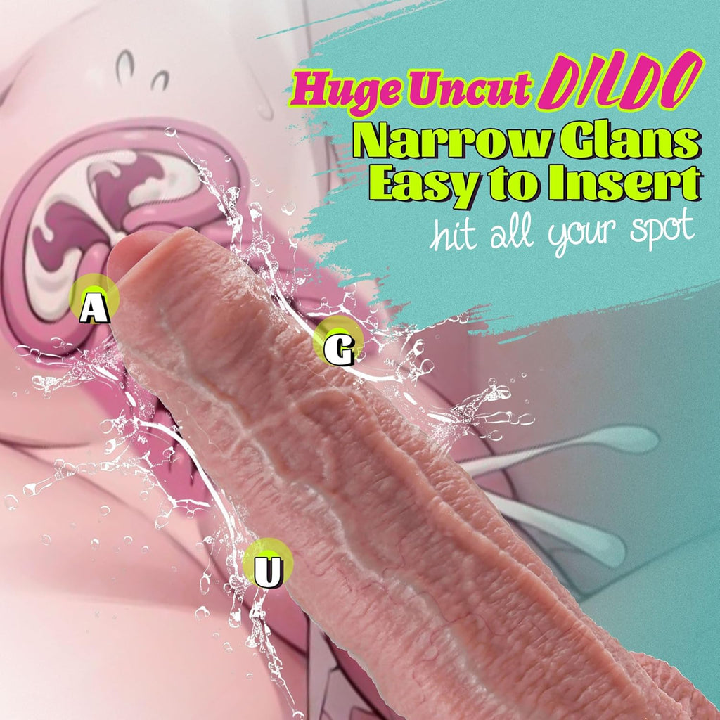SkinMotion XL Foreskin Dildo