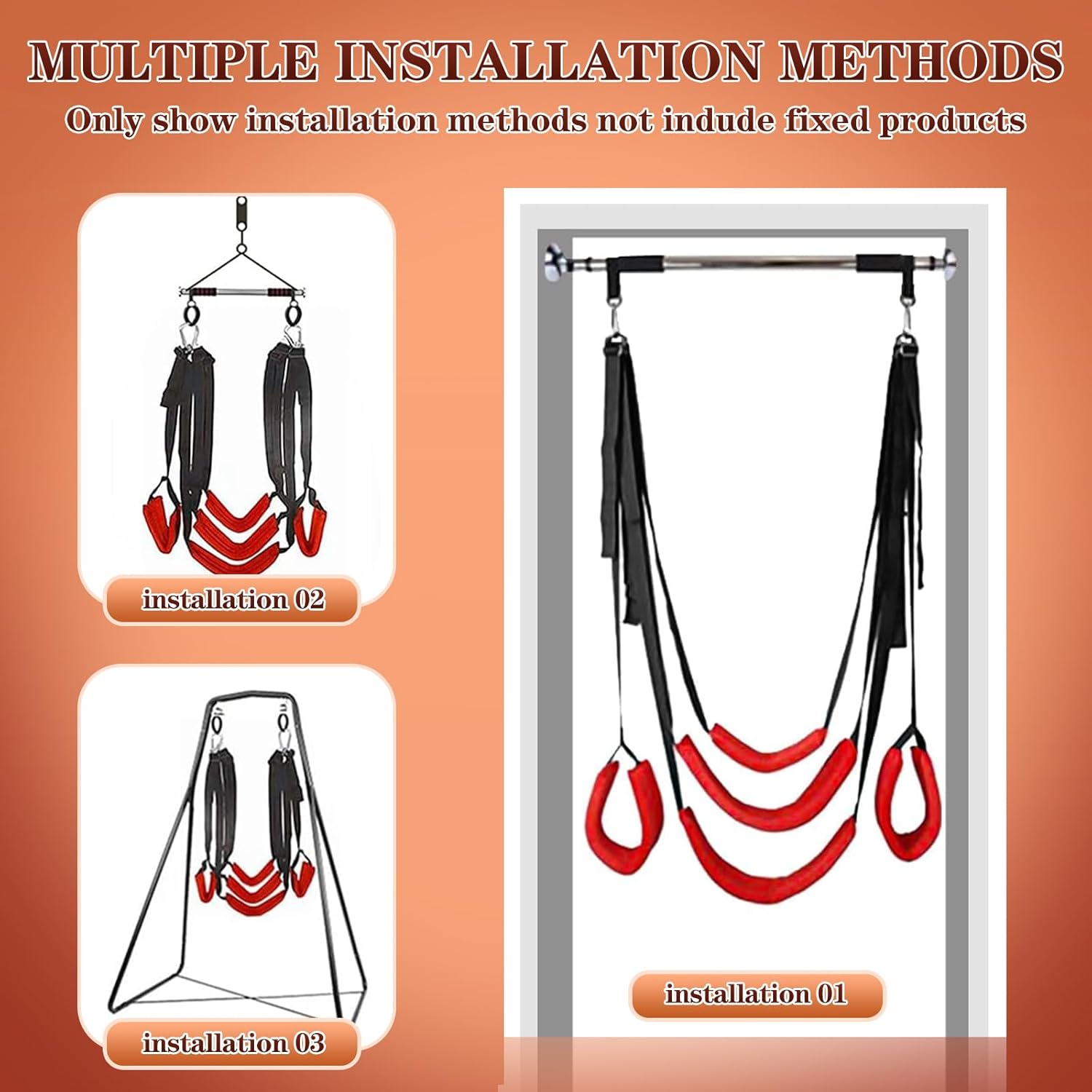 SkyLure Dual-Mount Sex Swing