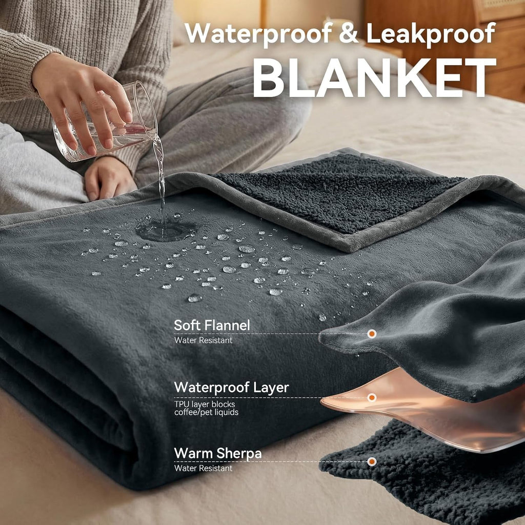 SlateGuard Deluxe Waterproof Sex Blanket