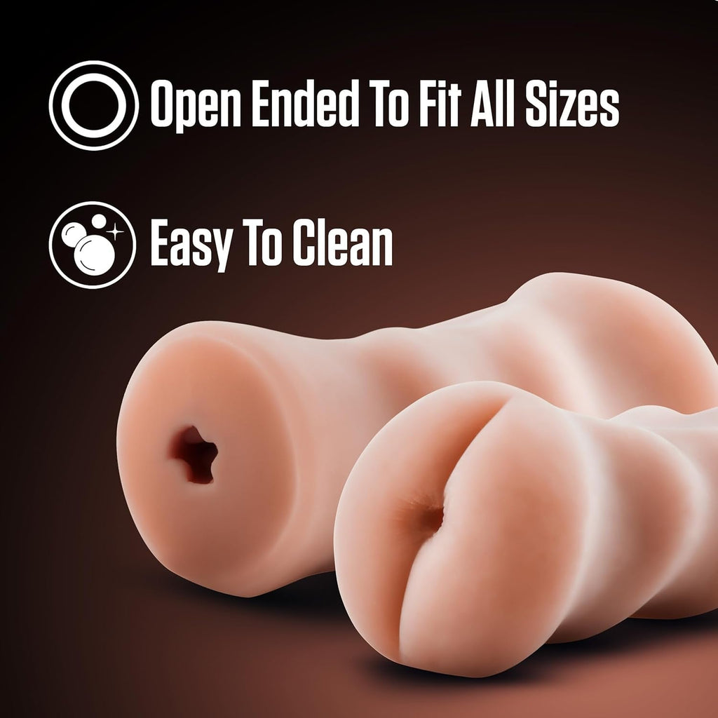 SoftX Pocket Pussy Anal Stroker with Nubbed Canal