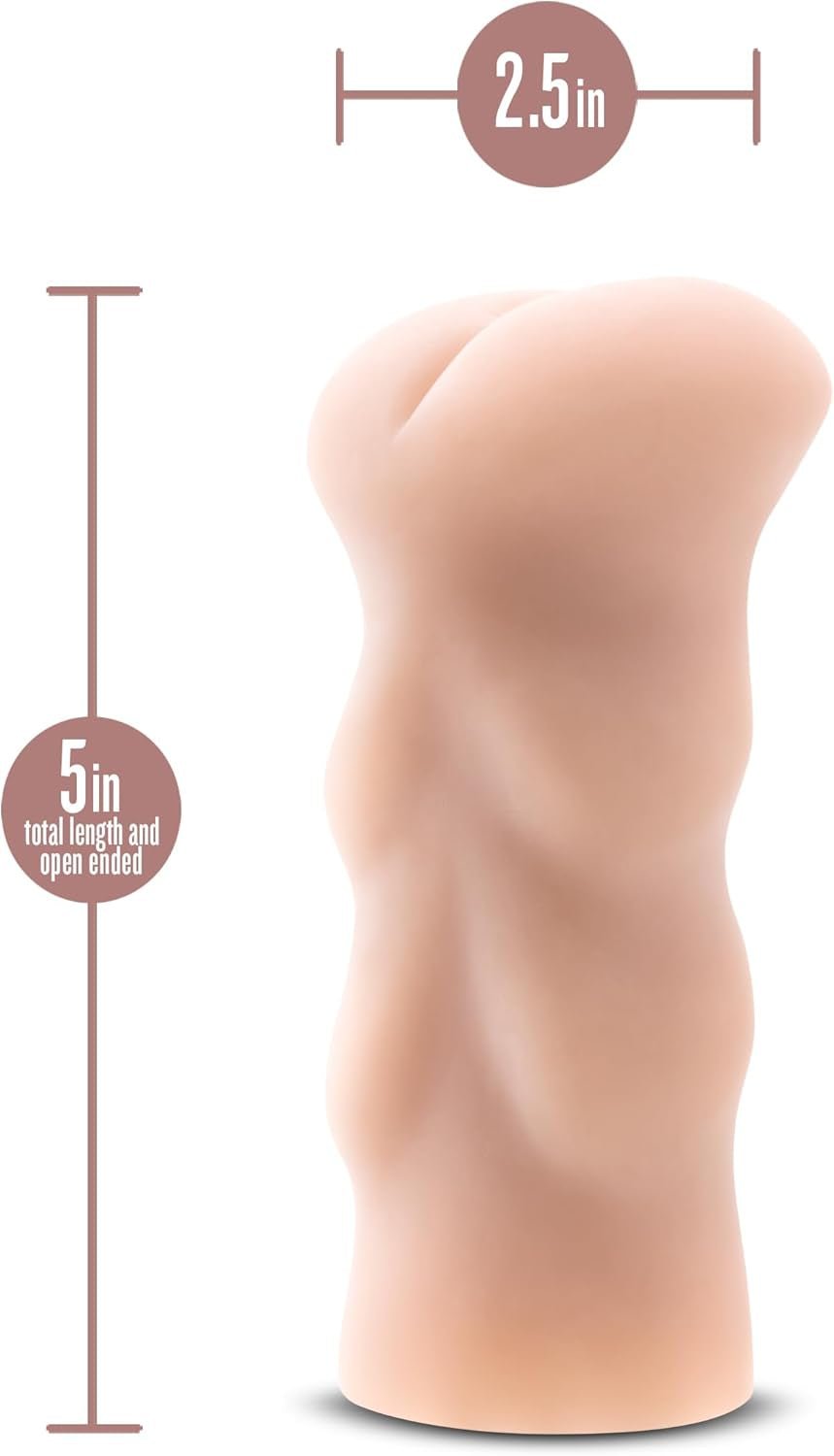 SoftX Pocket Pussy Anal Stroker with Nubbed Canal