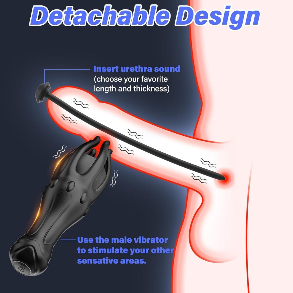 SoundStroke Male Vibrator & Urethral Sound Set
