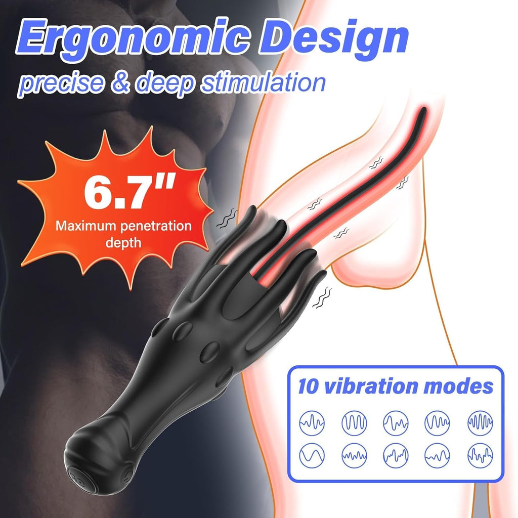 SoundStroke Male Vibrator & Urethral Sound Set