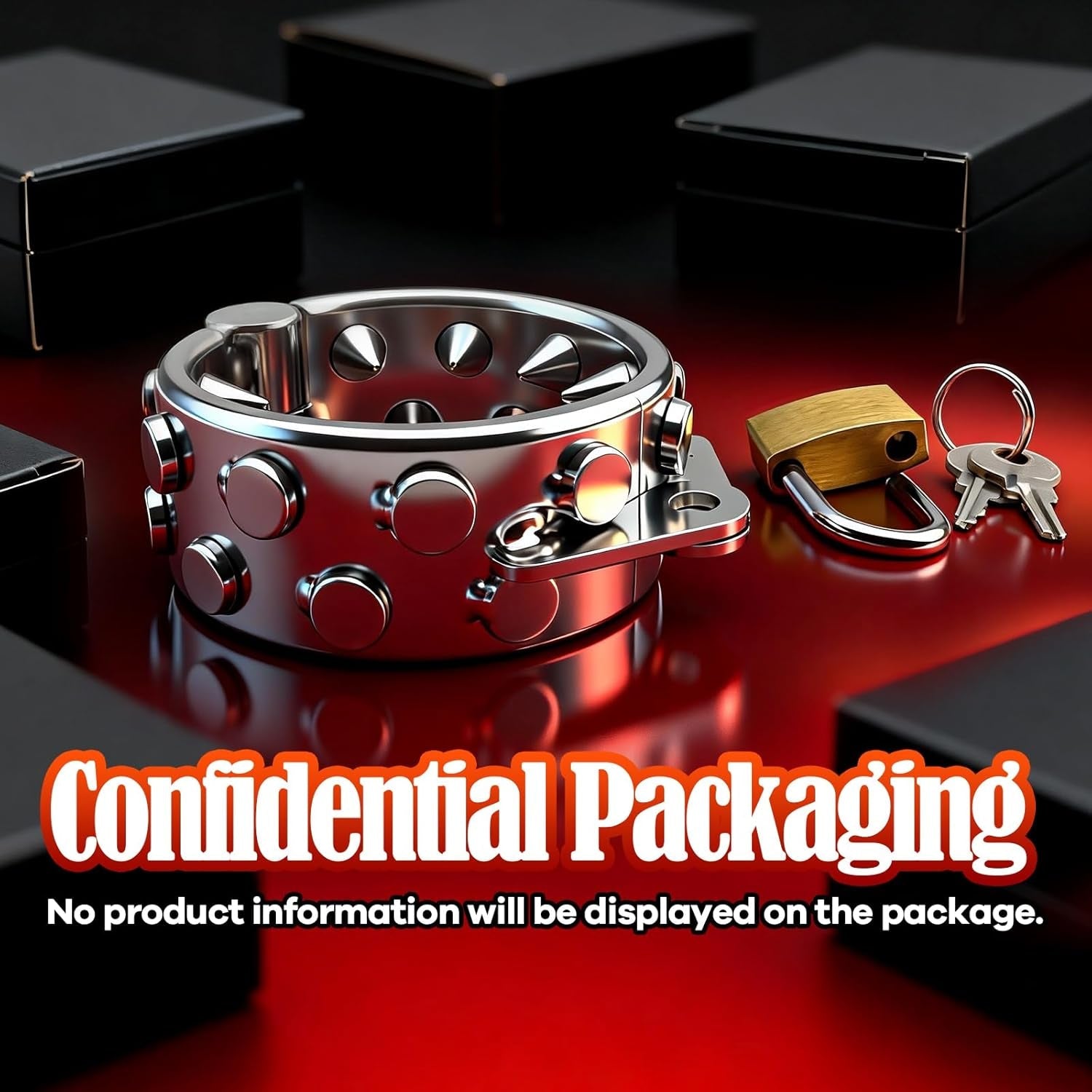 SpikeLock Stainless Steel CBT BDSM Ball Stretcher