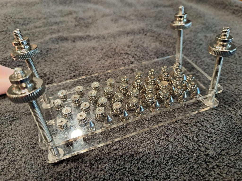 SpikeSplit Acrylic CBT BDSM Penis & Testicle Crusher