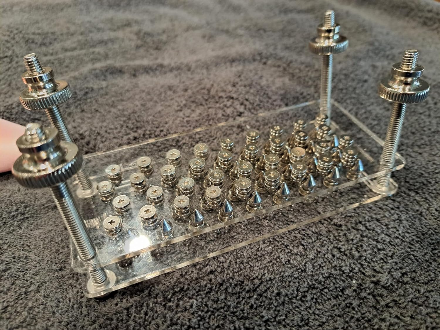 SpikeSplit Acrylic CBT BDSM Penis & Testicle Crusher