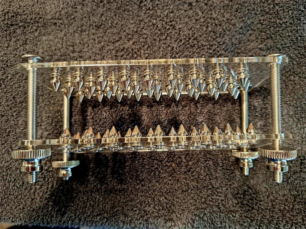 SpikeSplit Acrylic CBT BDSM Penis & Testicle Crusher