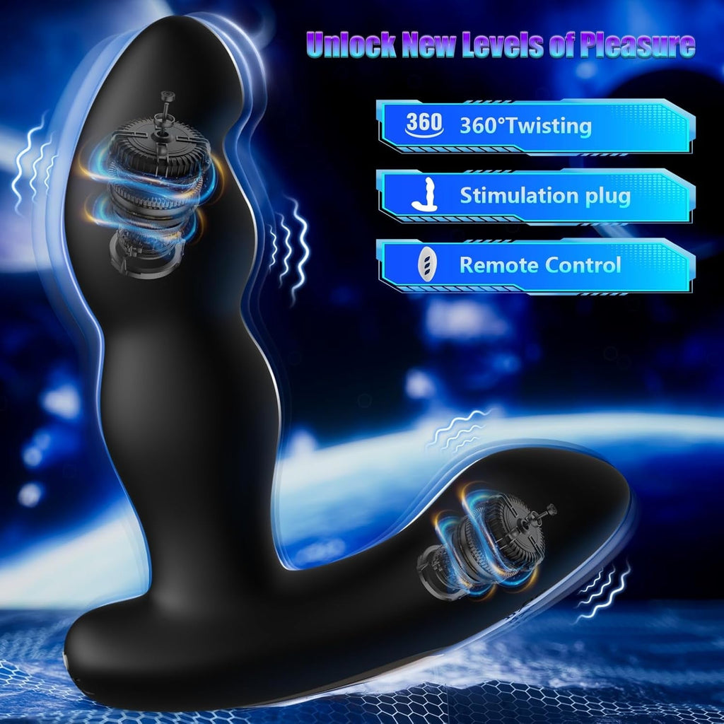 SpinCurve Rotating Prostate Massager & Anal Vibrator
