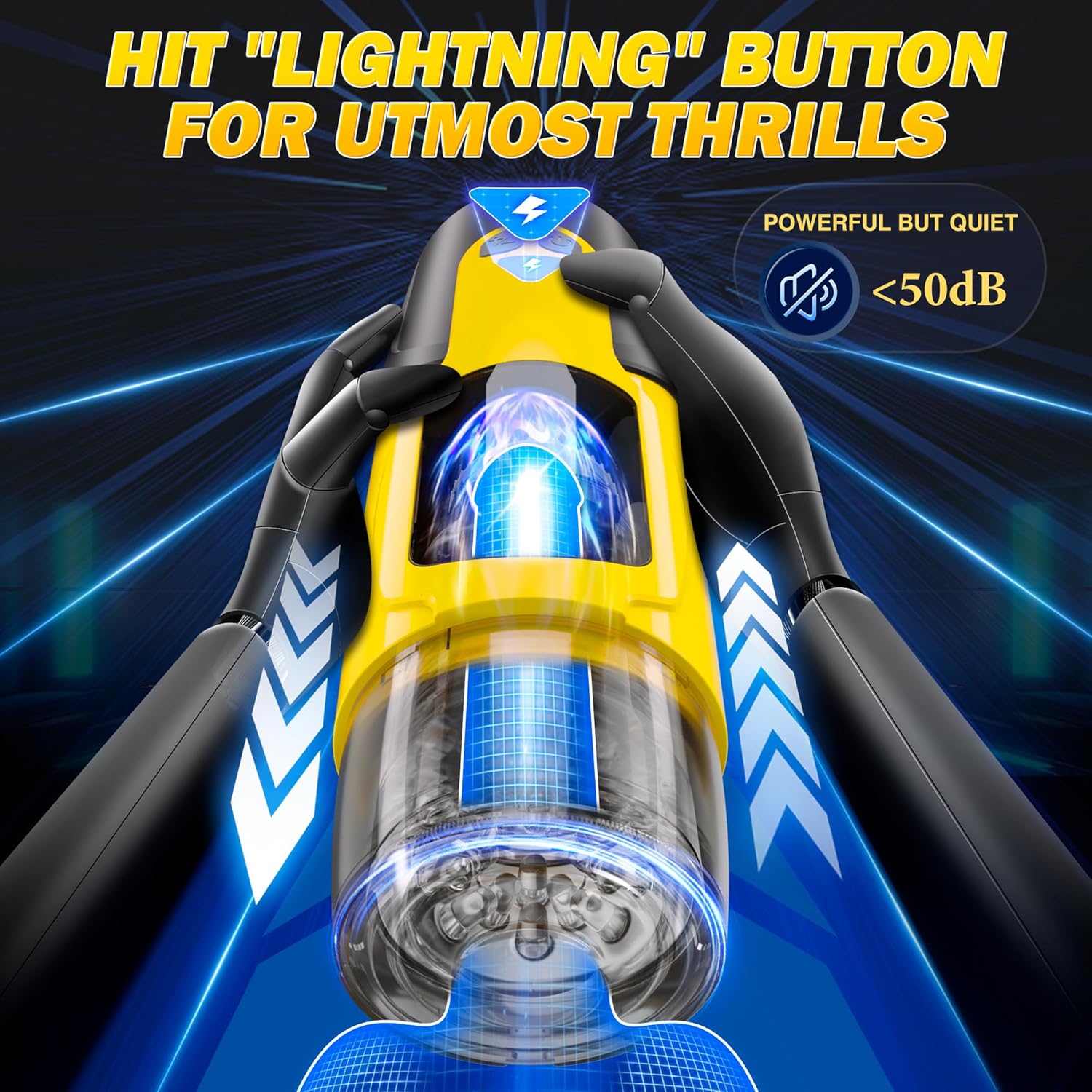 SpinDrive Thrusting Masturbator Cup