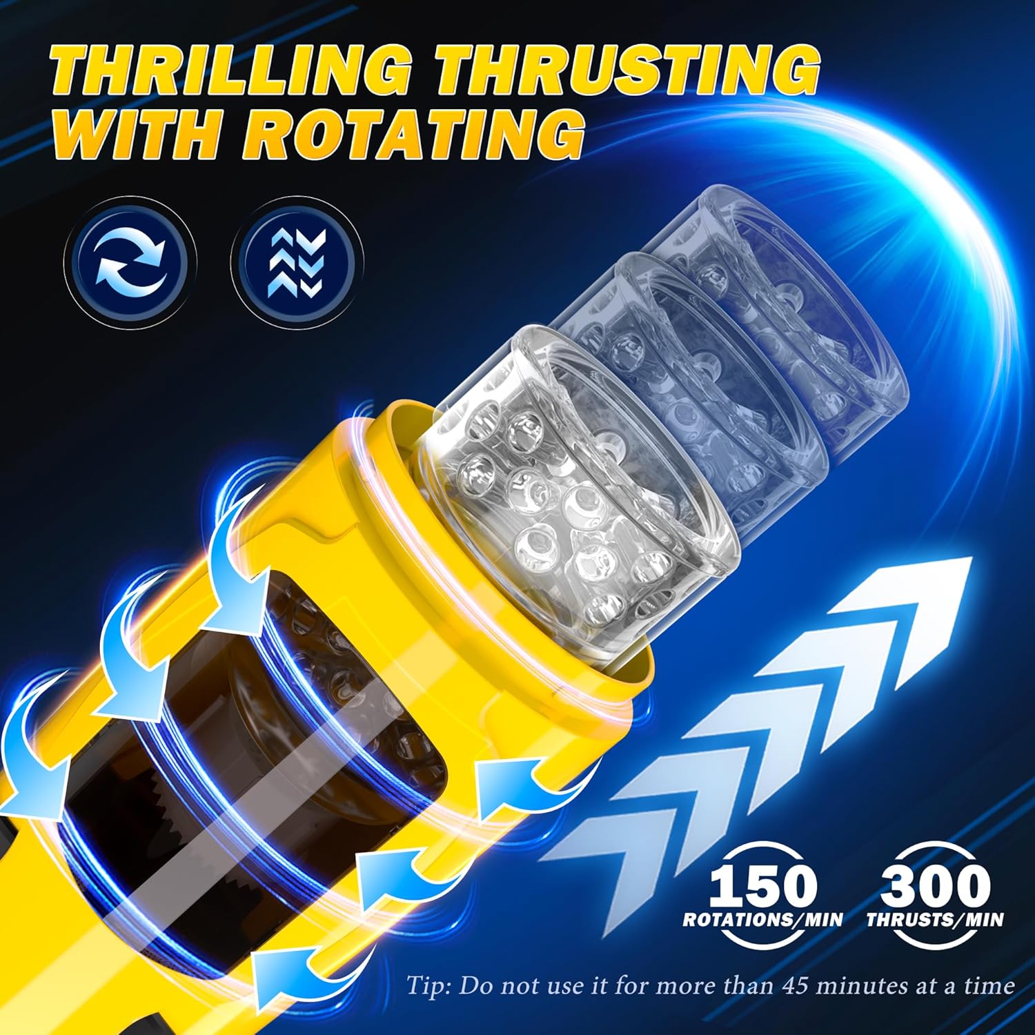 SpinDrive Thrusting Masturbator Cup