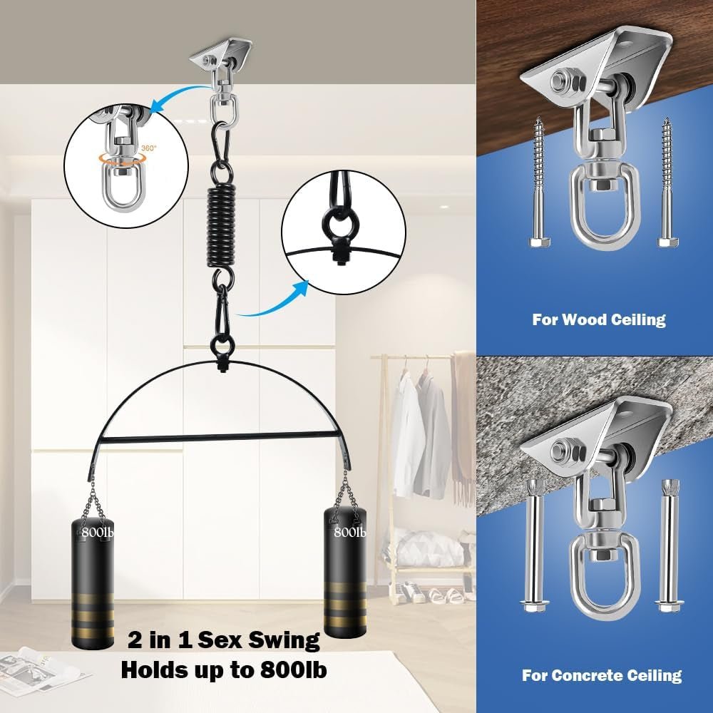 SpinLuxe 360° Spinning Premium Sex Swing