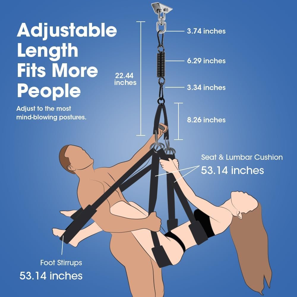 SpinLuxe 360° Spinning Premium Sex Swing