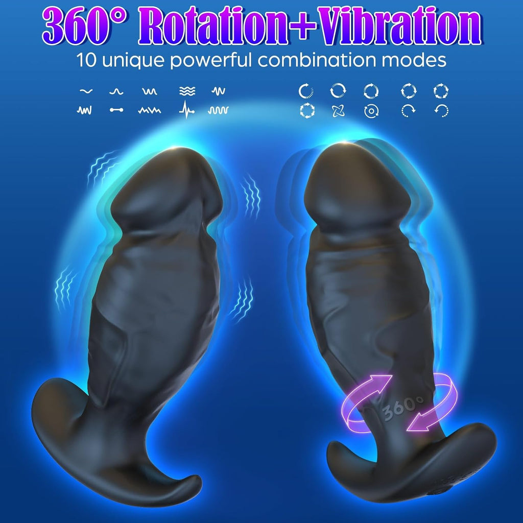 SpinPulse App Rotating Anal Plug