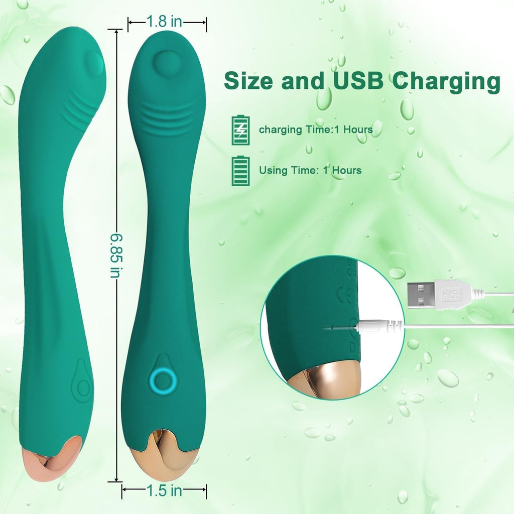 SpiralMuse G-Spot Vibrator Wand