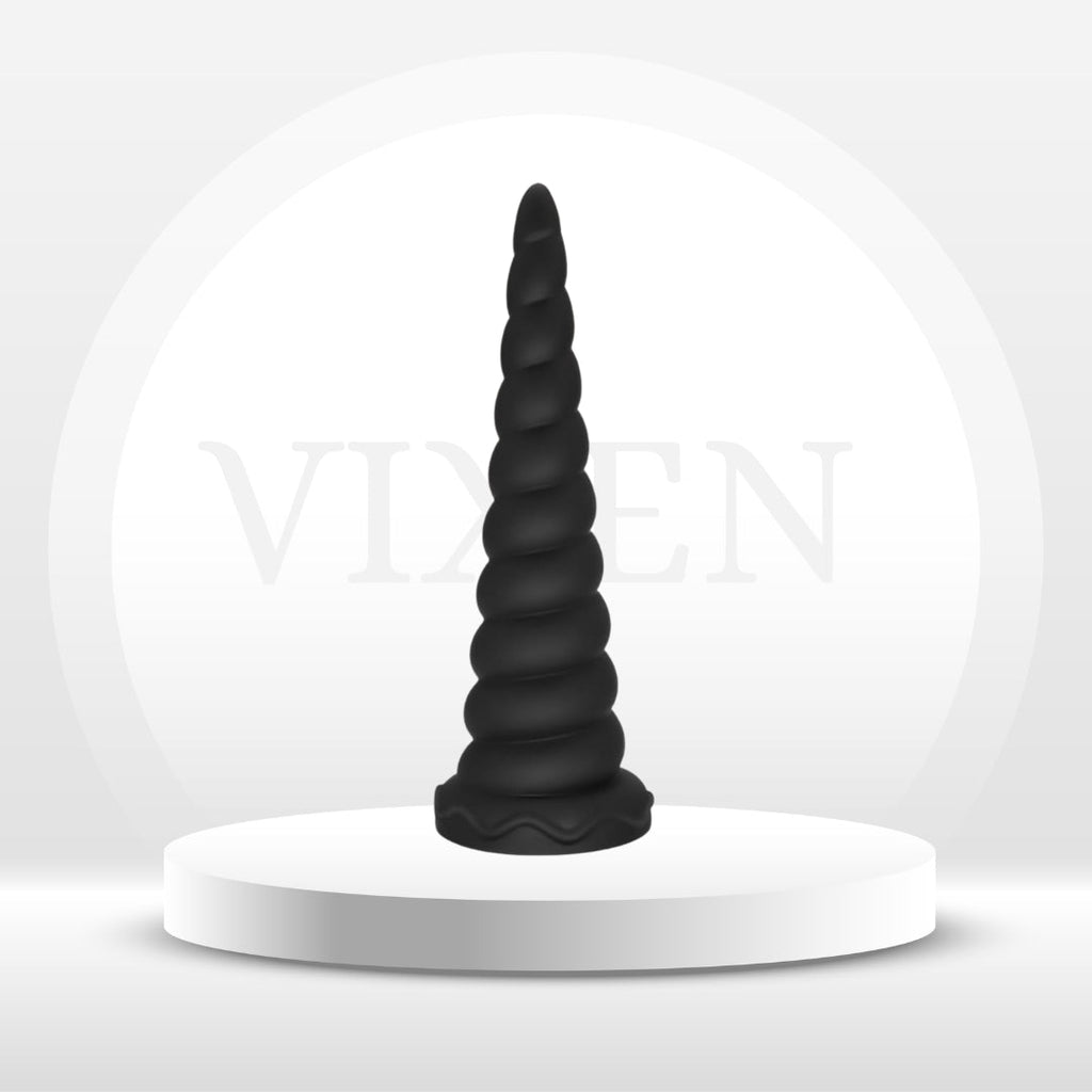 SpiralRide Liquid Silicone Anal Plug
