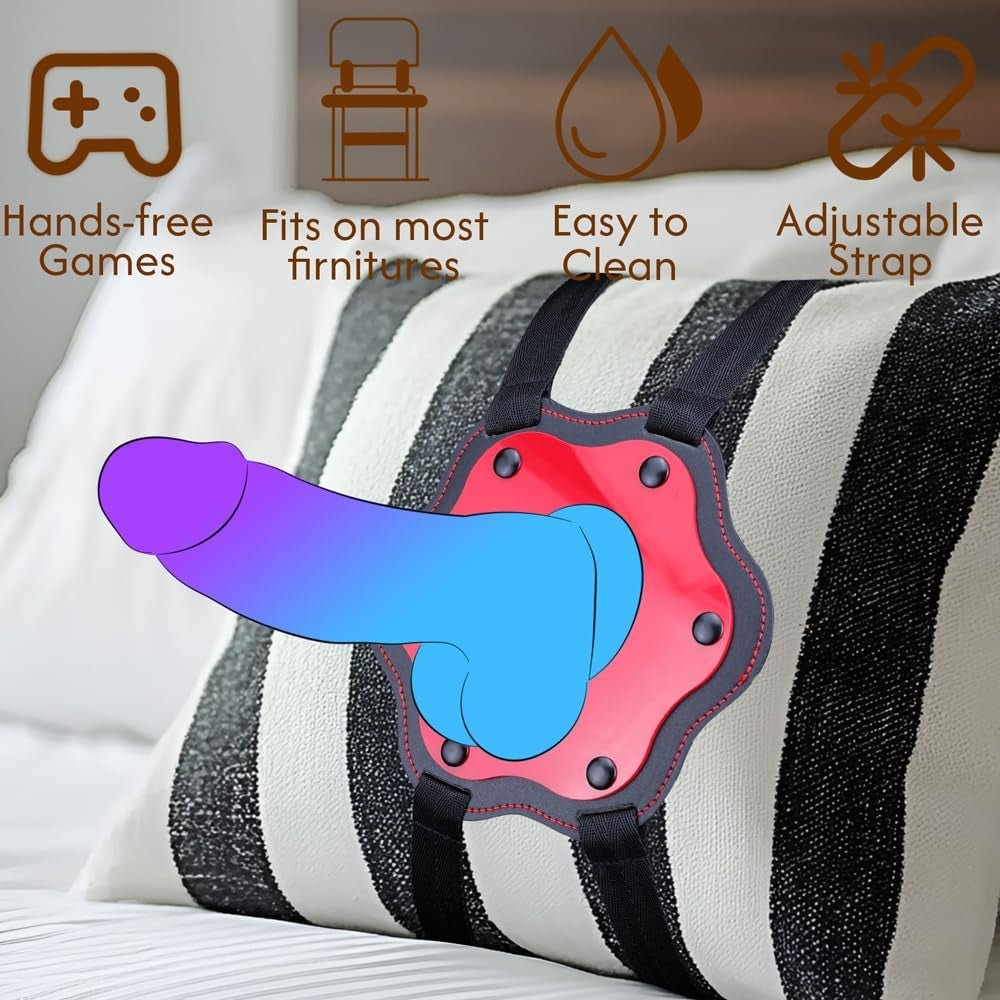 StarLuxe Suction Cup Dildo Saddle