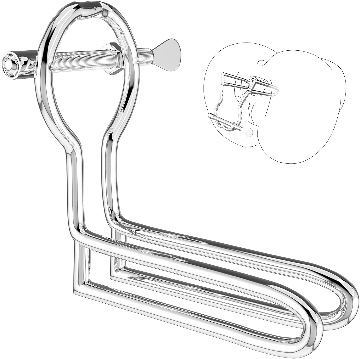 SteelBloom Adjustable Anal Expander (1"–5.9")