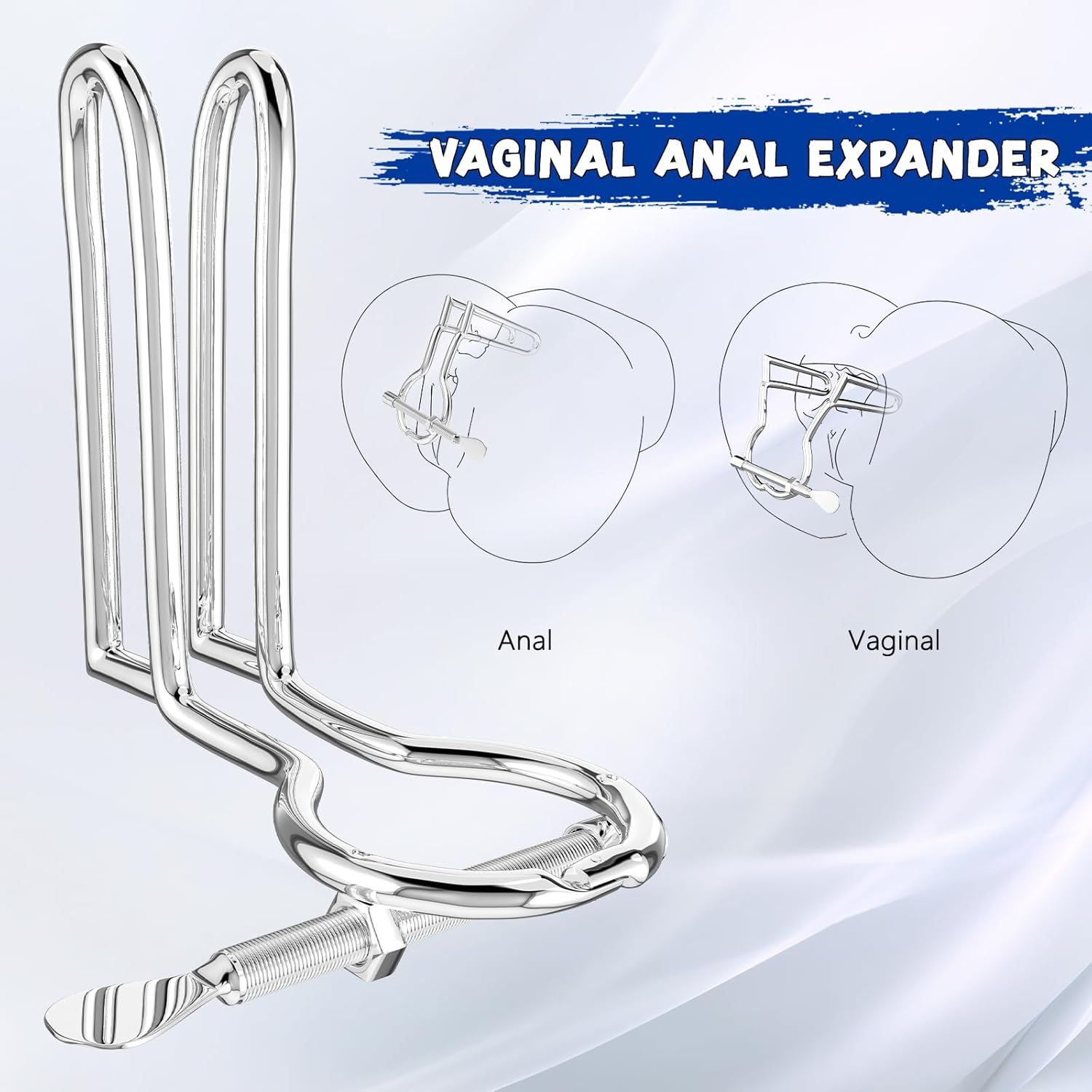 SteelBloom Adjustable Anal Expander (1"–5.9")