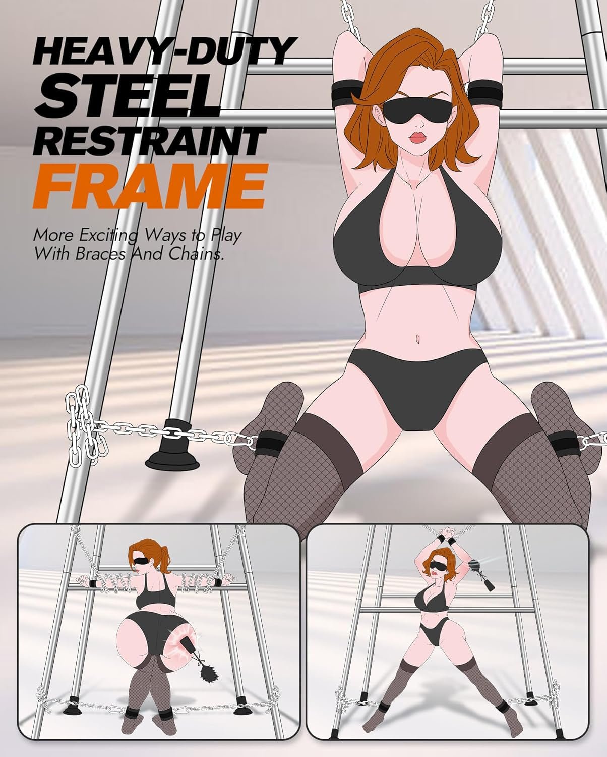 SteelPlay Premium Sex Swing Stand Set