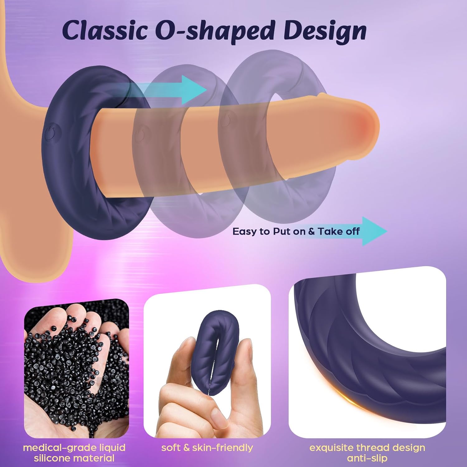SteelPulse Vibrating Penis Ring