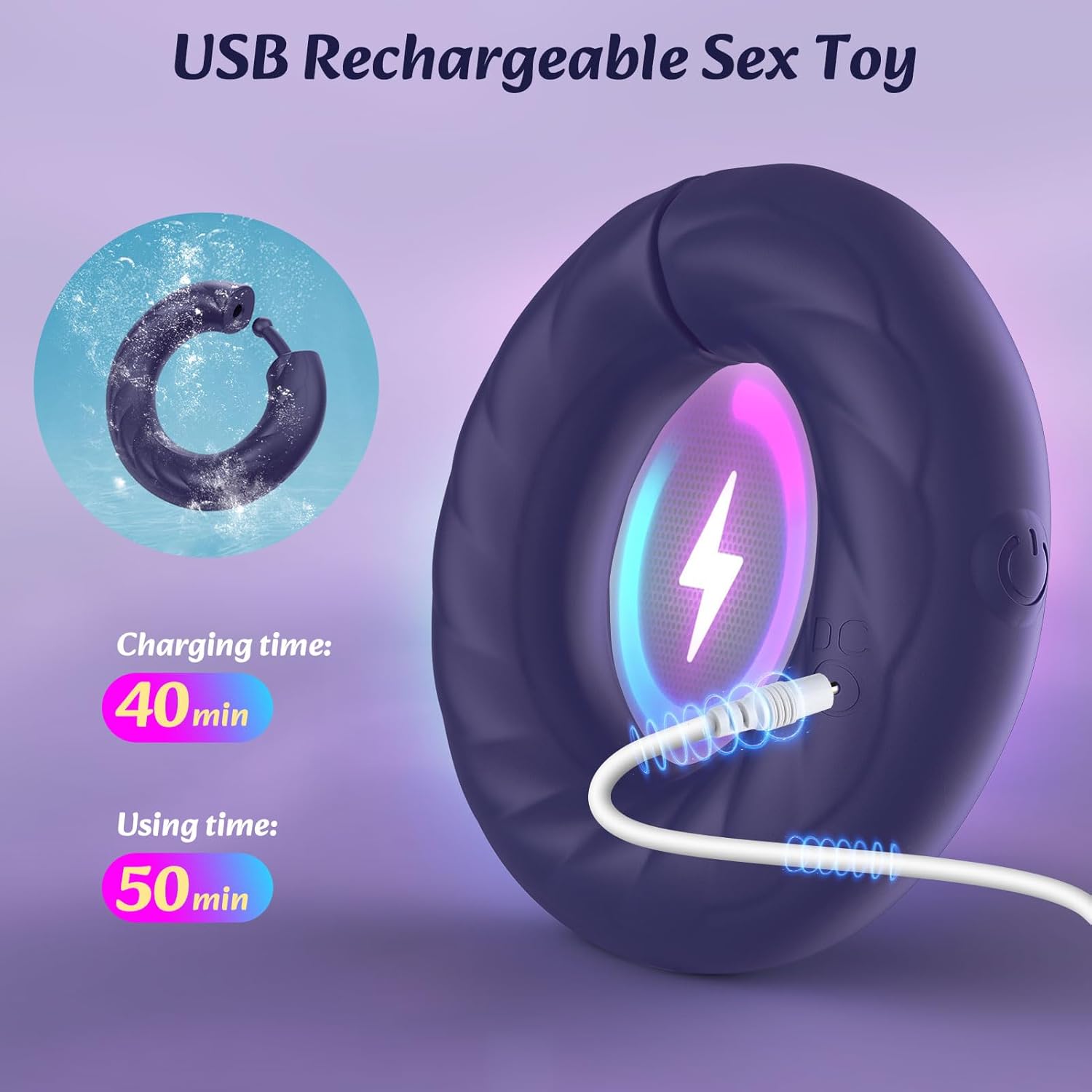 SteelPulse Vibrating Penis Ring