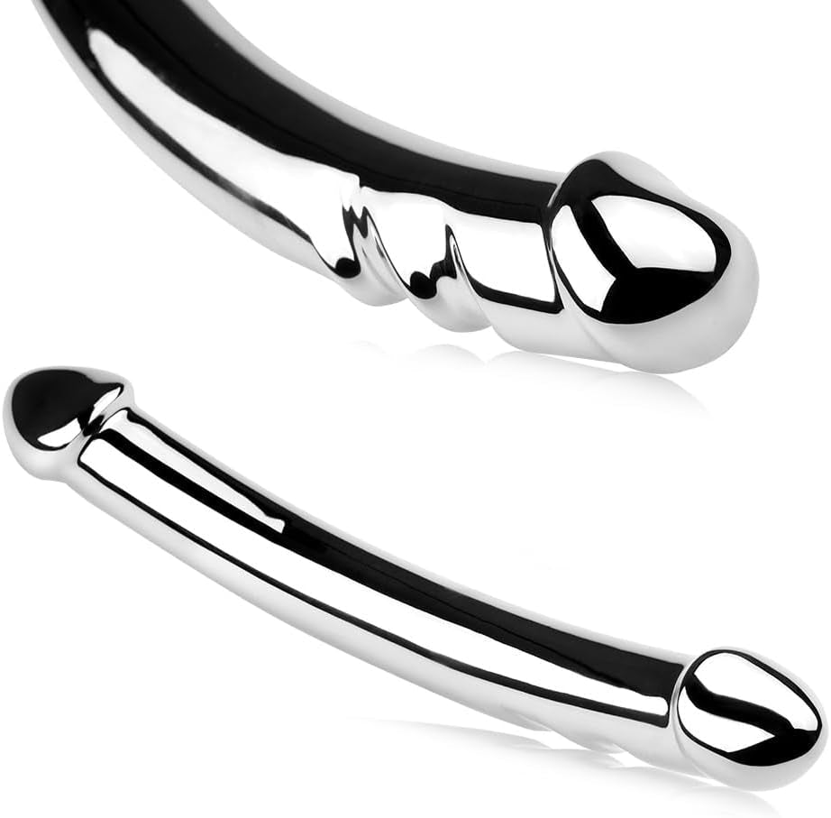 SteelScepter Metal Double Ended Dildo
