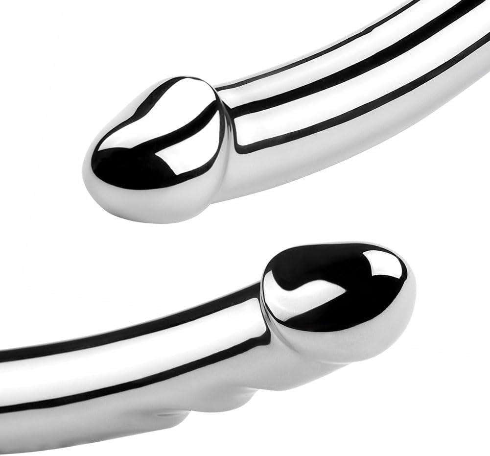 SteelScepter Metal Double Ended Dildo