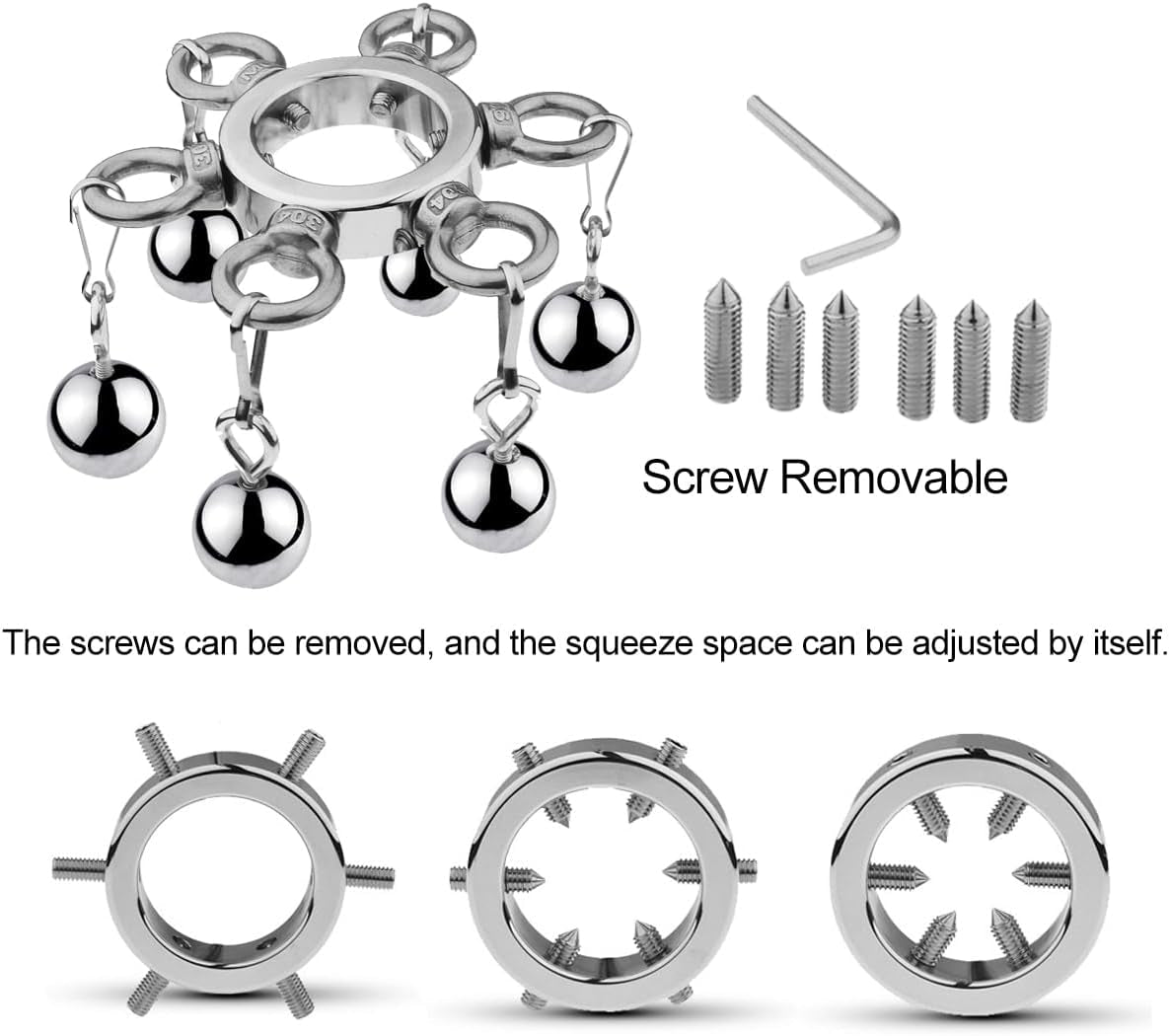 SteelTension Stainless Steel CBT Ball Stretcher