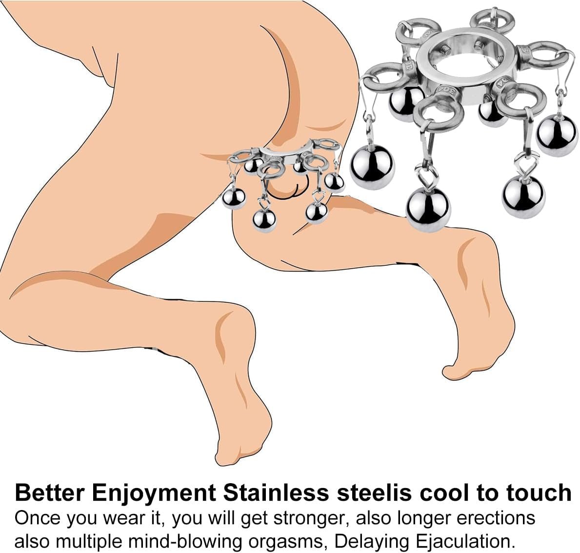 SteelTension Stainless Steel CBT Ball Stretcher