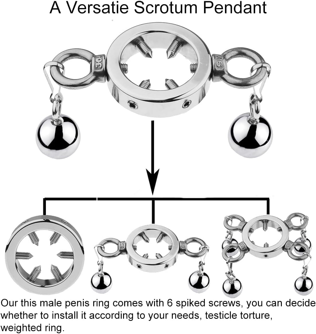 SteelTension Stainless Steel CBT Ball Stretcher