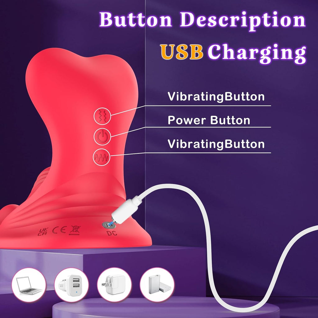 StrataRide Hands-Free Dual Bump Ride-On Vibrator