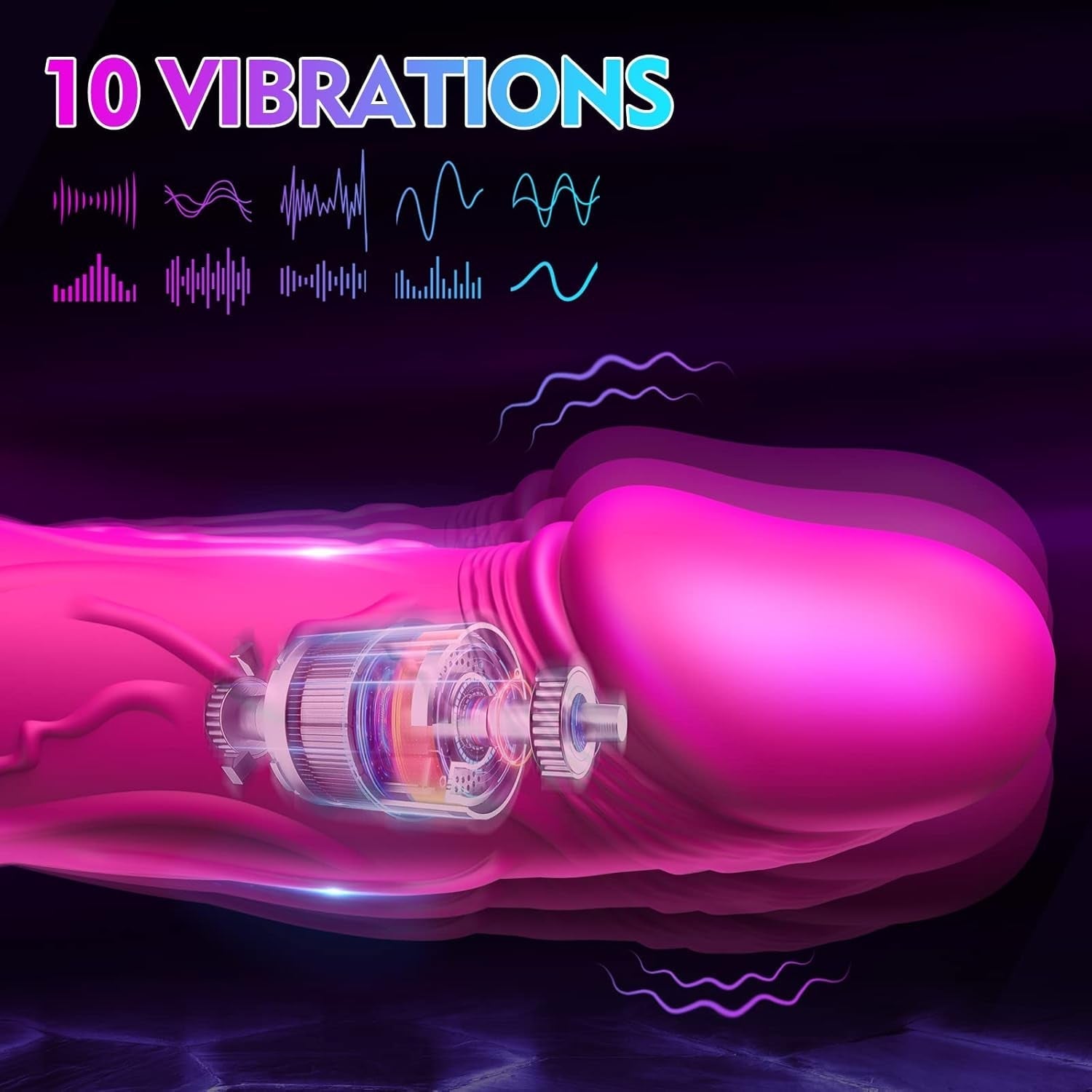 StrokeLuxe Realistic G-Spot Vibrator Dildo
