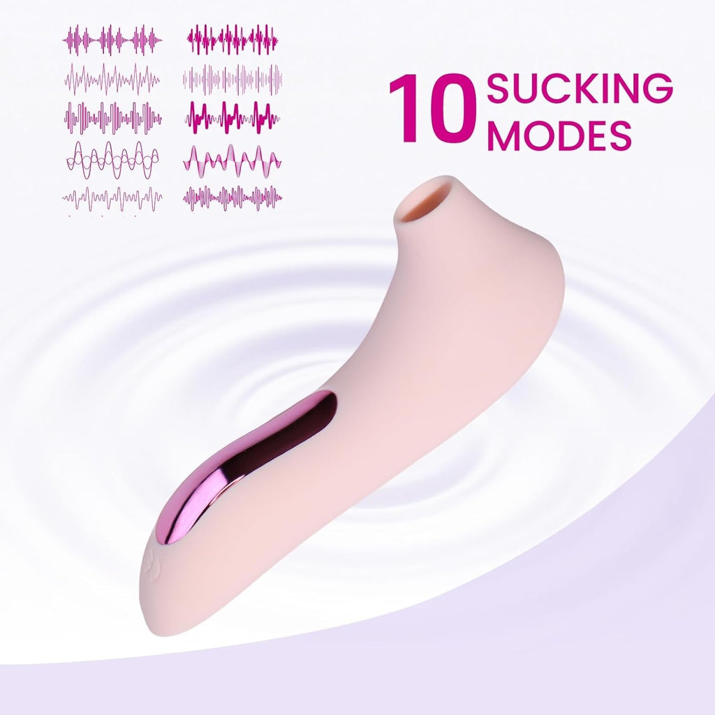 NovaWhisper Mini Rechargeable Clitoral Suction Vibrator
