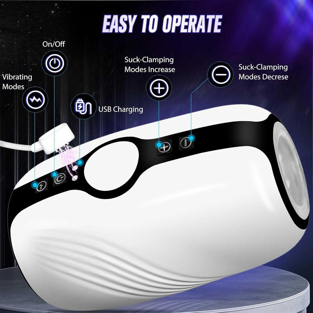 SuctionForge Sucking & Vibrating Penis PE Trainer