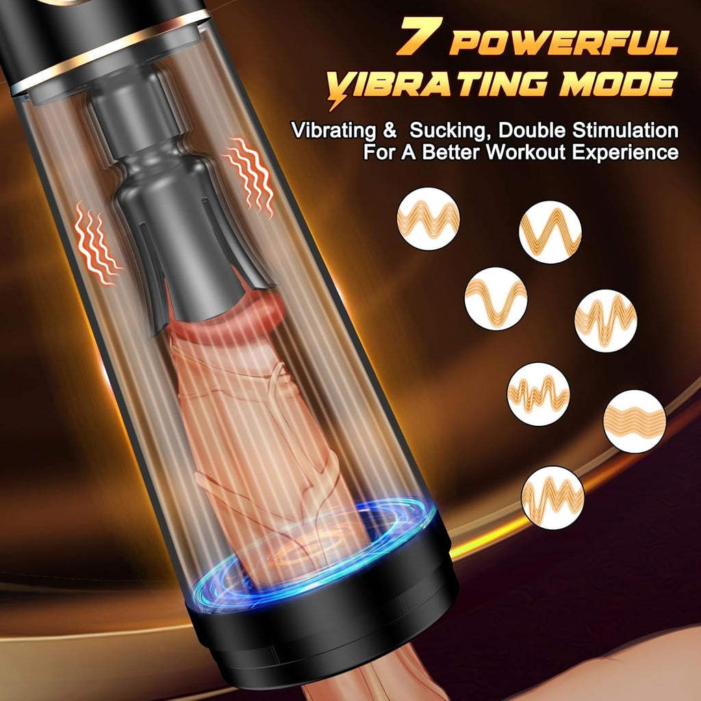 SuctionPro 3-in-1 Vibrating Penis Pump