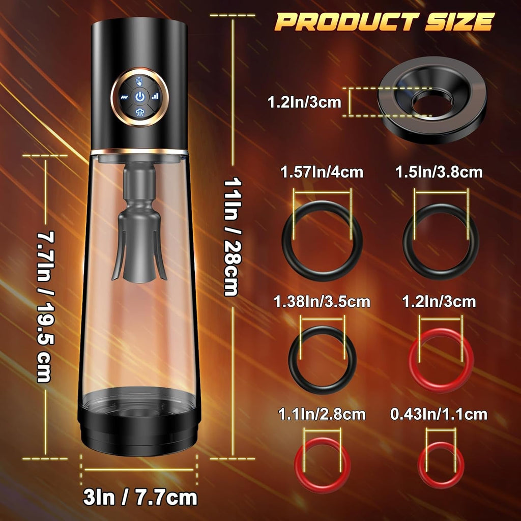 SuctionPro 3-in-1 Vibrating Penis Pump