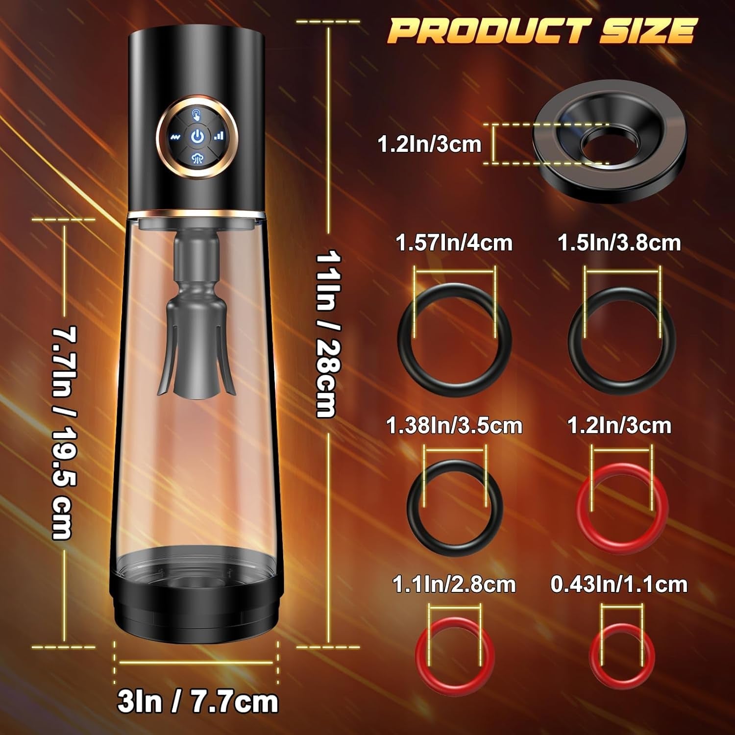 SuctionPro 3-in-1 Vibrating Penis Pump