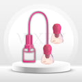 SuctionRose App-Controlled Nipple Sucker Vibrators