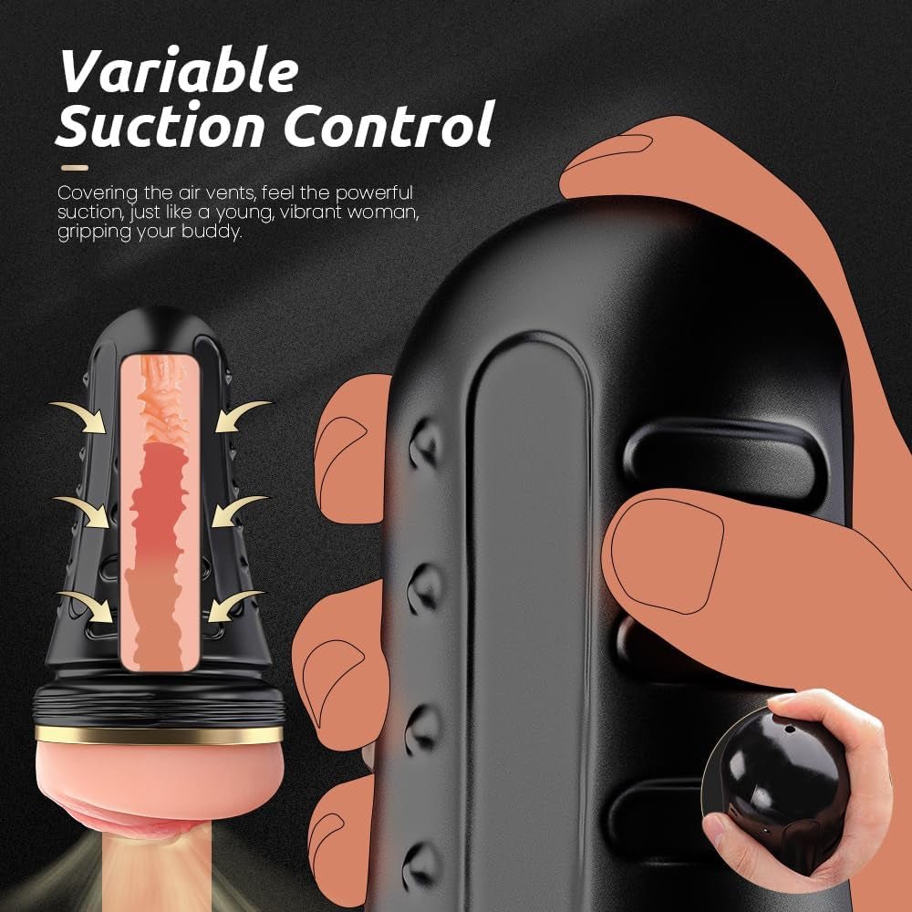 SuctionSkin RealGrip Fleshlight Masturbator