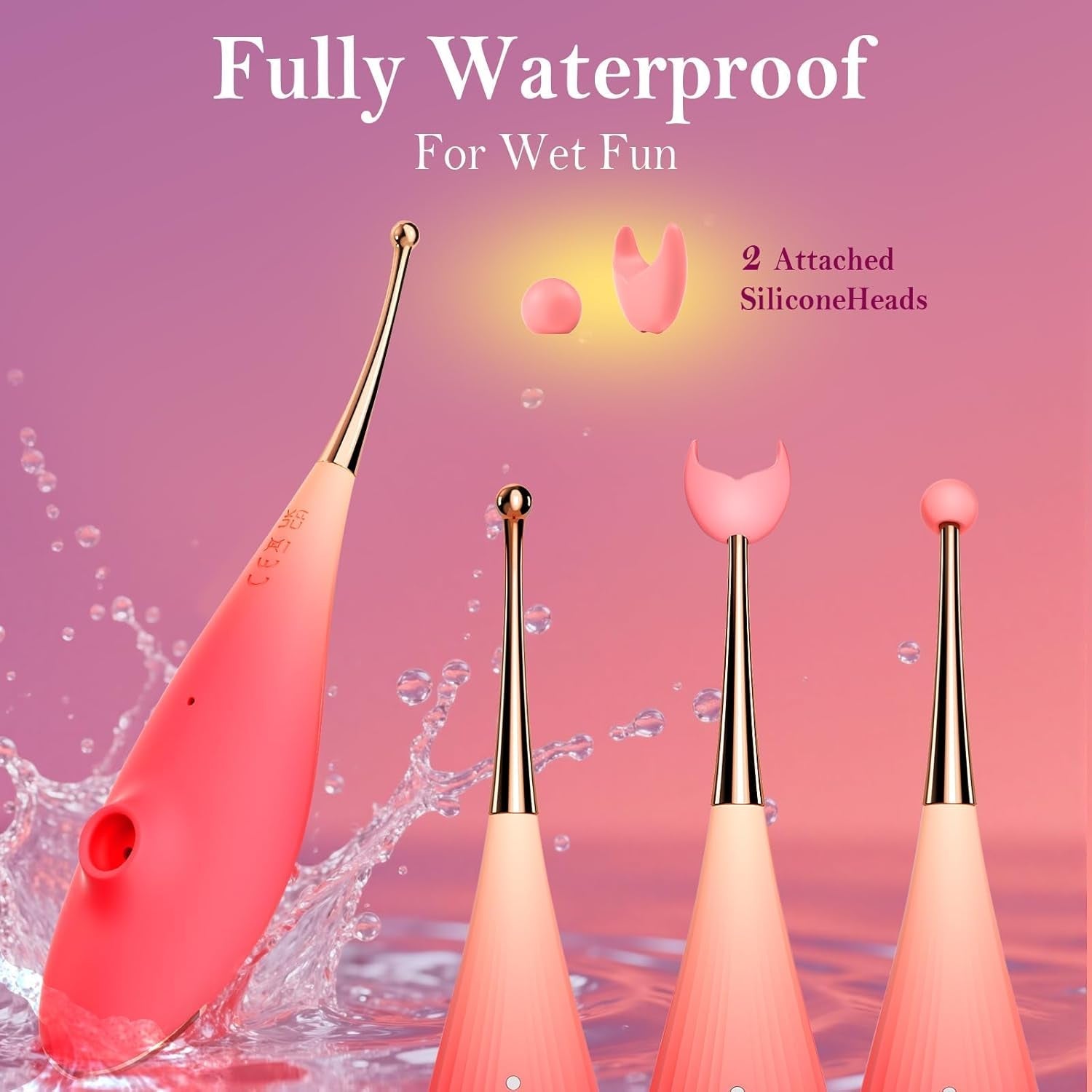 SuctionWave Clit Sucker G-Spot Precision Vibrator