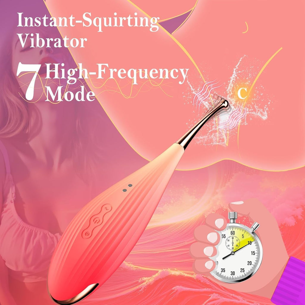 SuctionWave Clit Sucker G-Spot Precision Vibrator