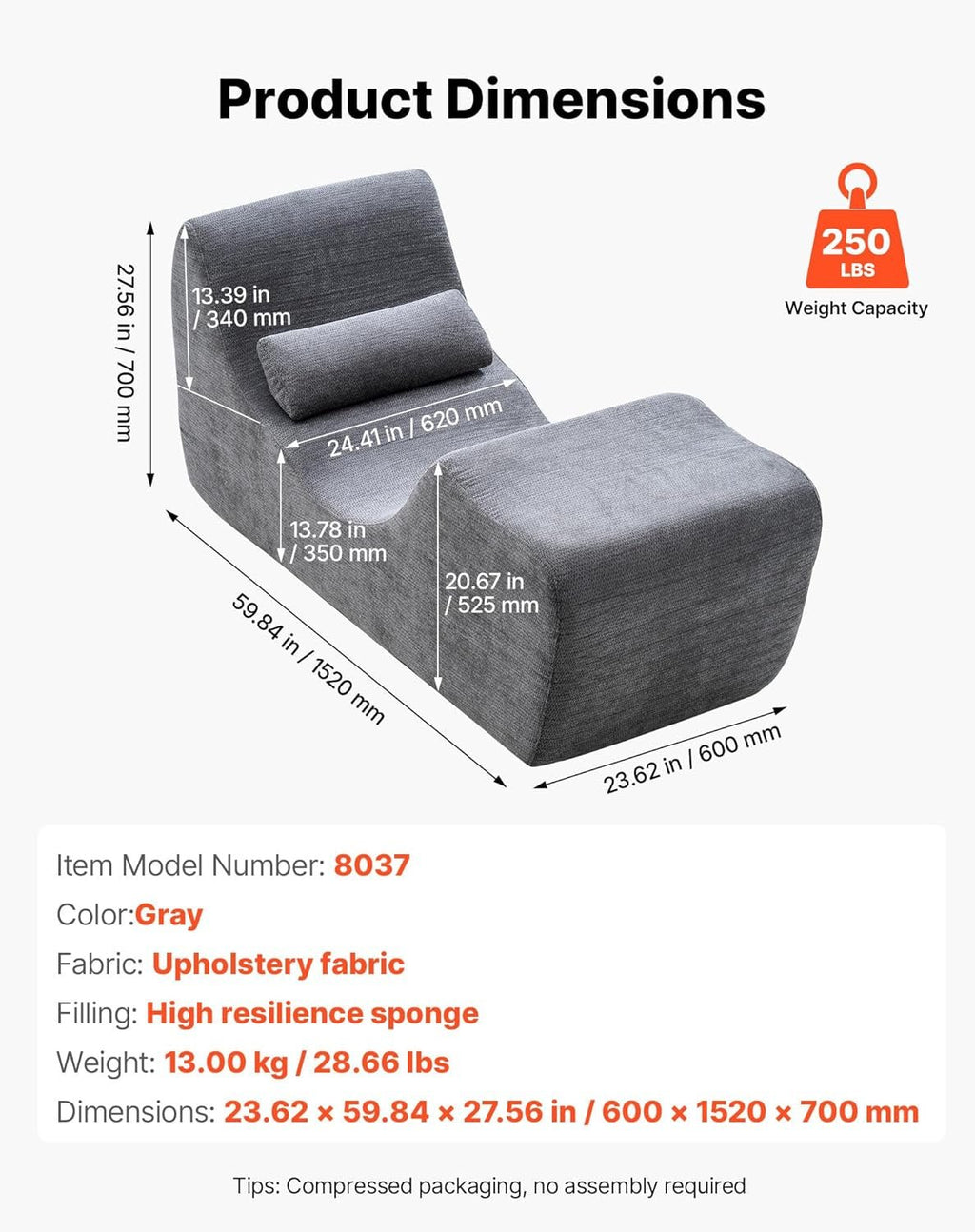 SwayVice Ergonomic Sex Chaise Lounge Chair