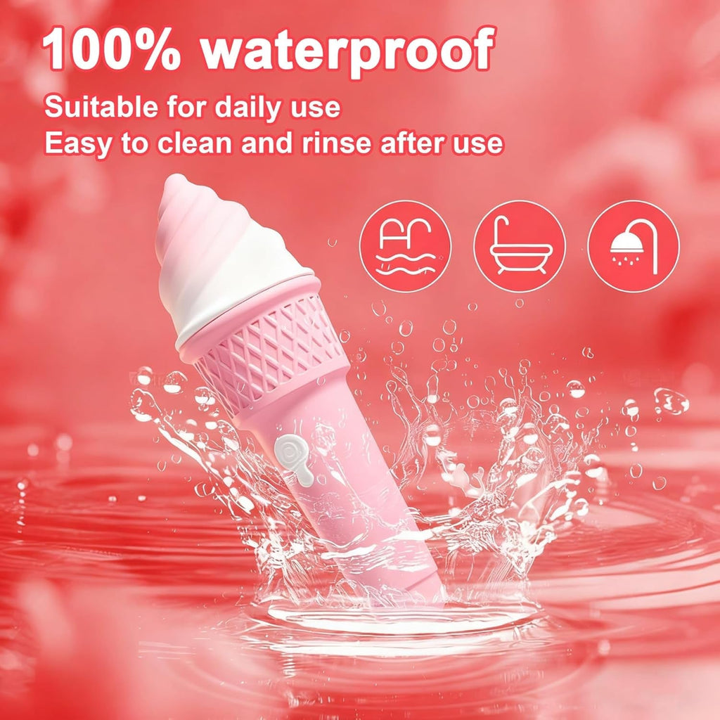 SweetRush Magic Ice Cream Wand Vibrator